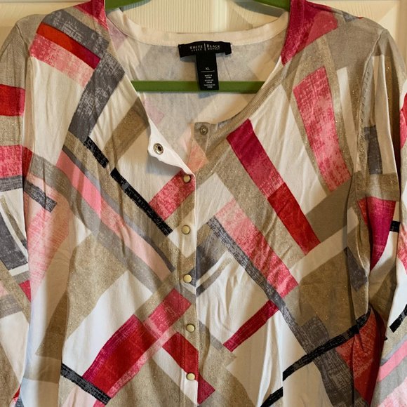 WHBM Ladies snap button down cardigan - Picture 1 of 3